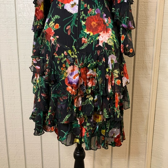 Alice + Olivia Florentina off the shoulder dress, size 2. - Picture 3 of 7